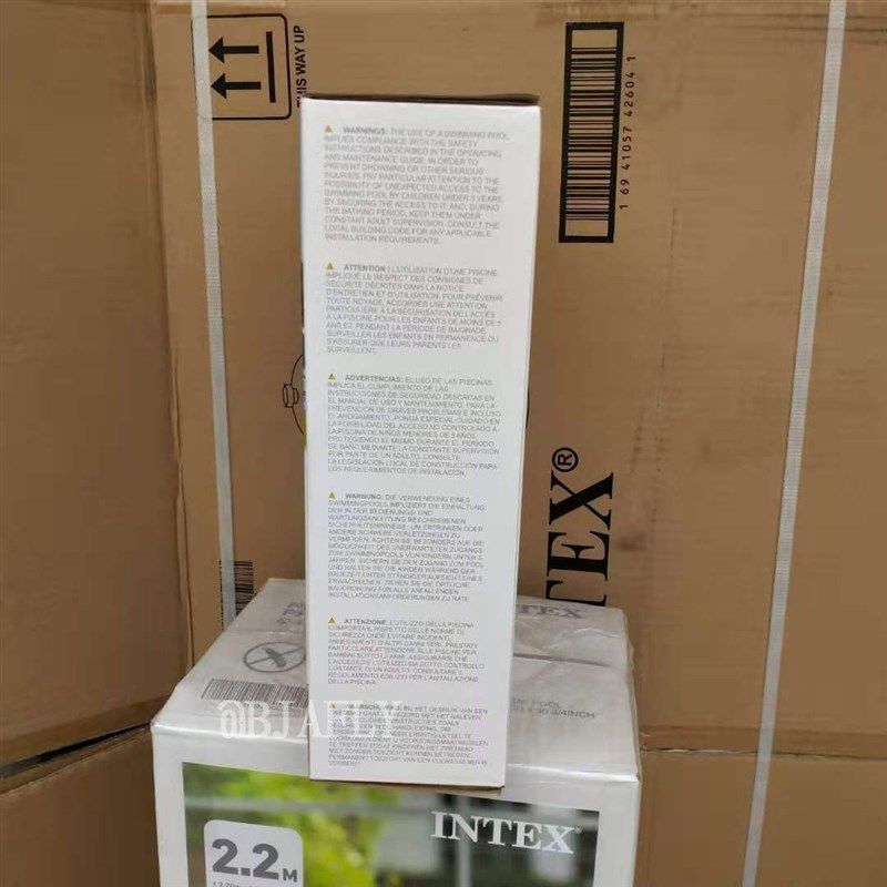 INTEX28101加厚超大成人戏水池 家庭儿童游泳池183*51CM碟形