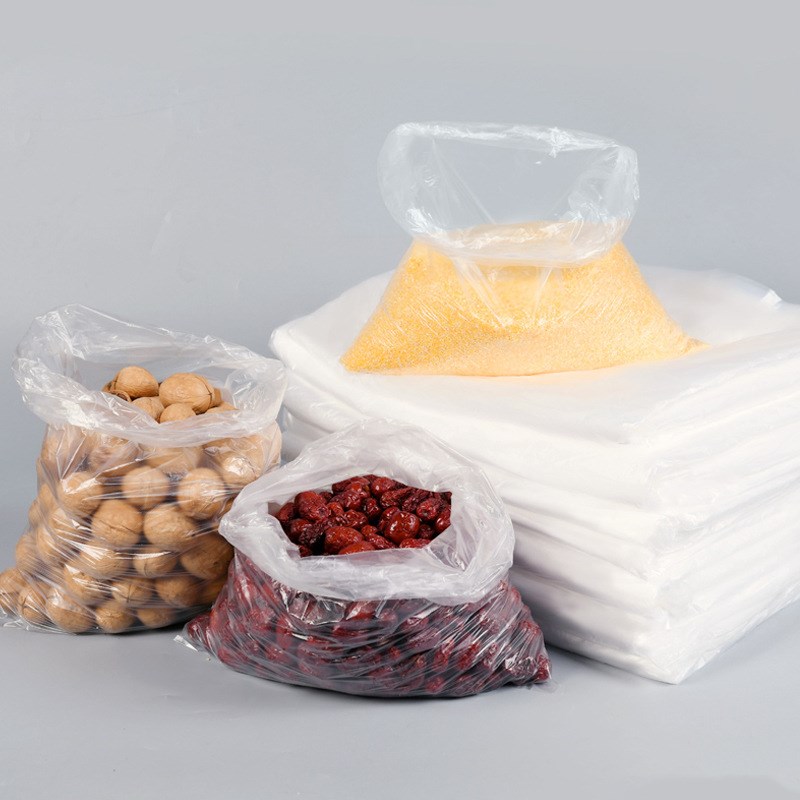 现货低压pe平口袋80*80*100*120 大号加厚防潮防尘薄膜塑料包装袋