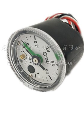 SMC原装带开关压力表GP46-10-01/L2/L5/01M/GP46-10-02//02M-C