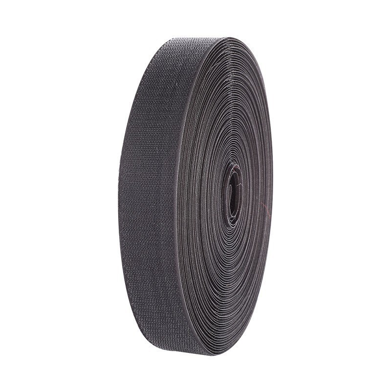 现货4cm彩色魔术贴缝纫毛刺勾毛粘扣带雌雄扣子母扣混纺尼龙搭扣