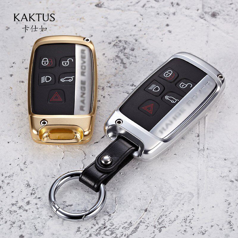 KAKTUS车用钥匙包适用于路虎汽车铝合金金属钥匙壳包扣保护套神行