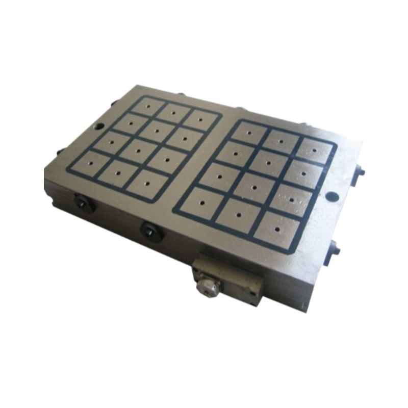 铣削电永磁吸盘 CNC加工中心 龙门 强力磁极 三面平整 无变形