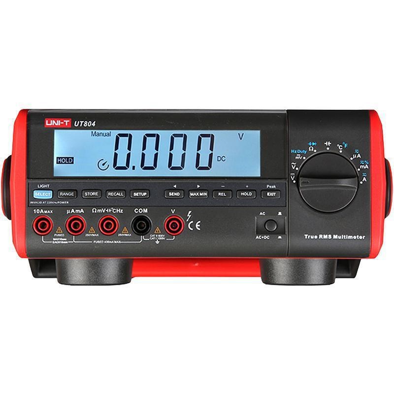 优利德UT801 UT802 UT803UT805A五位半UT804万用表数字高精度台式