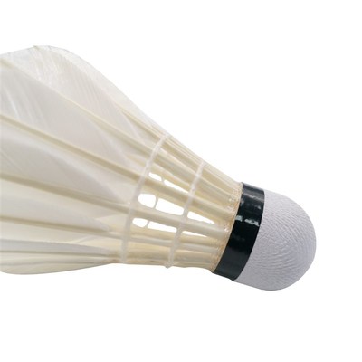 工厂直销  鹅毛羽毛球耐打击球感好 飞行稳定  训练球