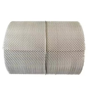 厂家定制4X8黑色小孔铝网2X3毫米孔菱形网铝丝网阳台防护铝网格网