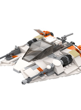 MOC-61894星战系列T-47雪地飞车创意儿童成人积木玩具车