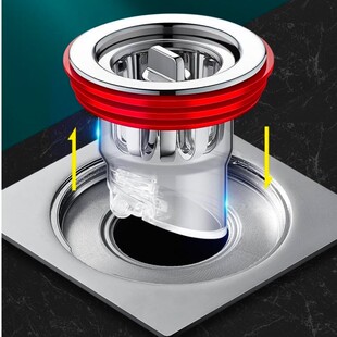 通用型防臭防虫地漏芯 卫生间即插即用防臭器WJ