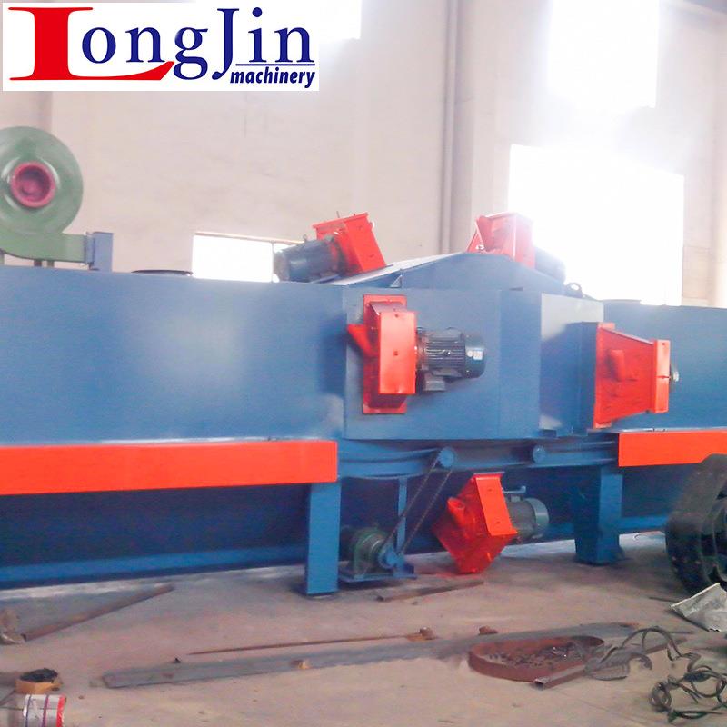 厂家直供辊道通过式抛丸清理机通过式抛丸机钢材除锈抛丸机