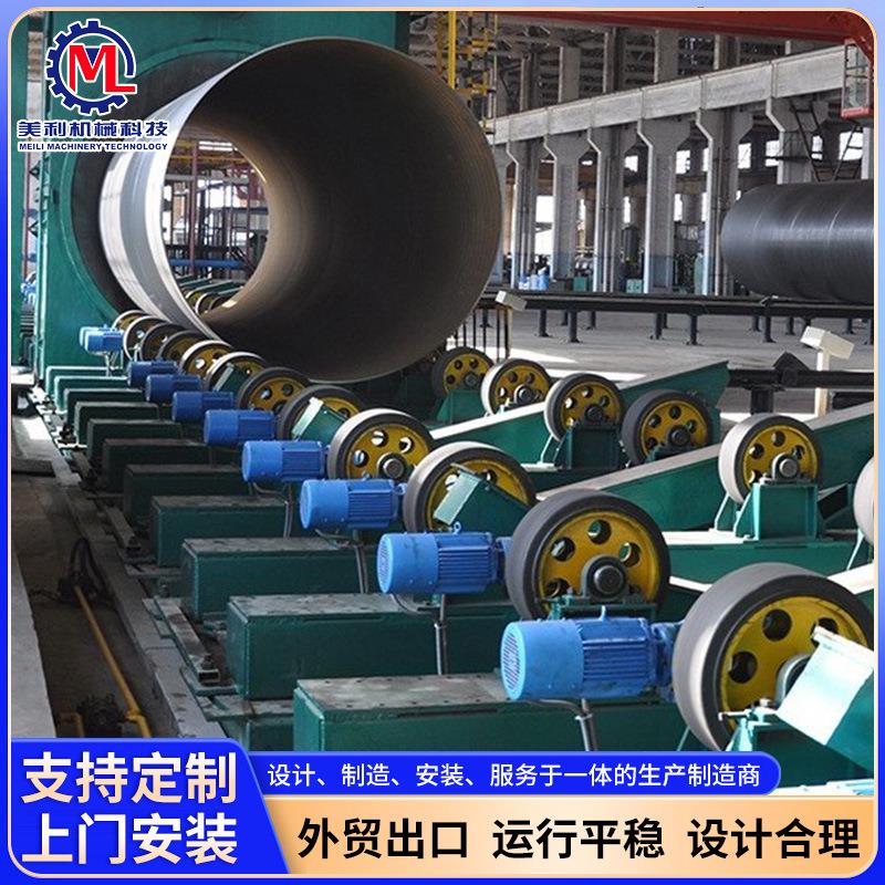 山东钢管外壁清理机厂家去除外壁表面氧化皮设备钢管抛丸清理设备