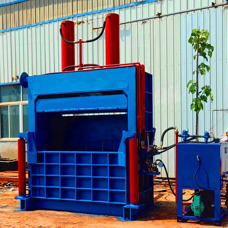 立式铝合金打包机易拉罐废金属打包设备小型液压不锈钢压缩打包机