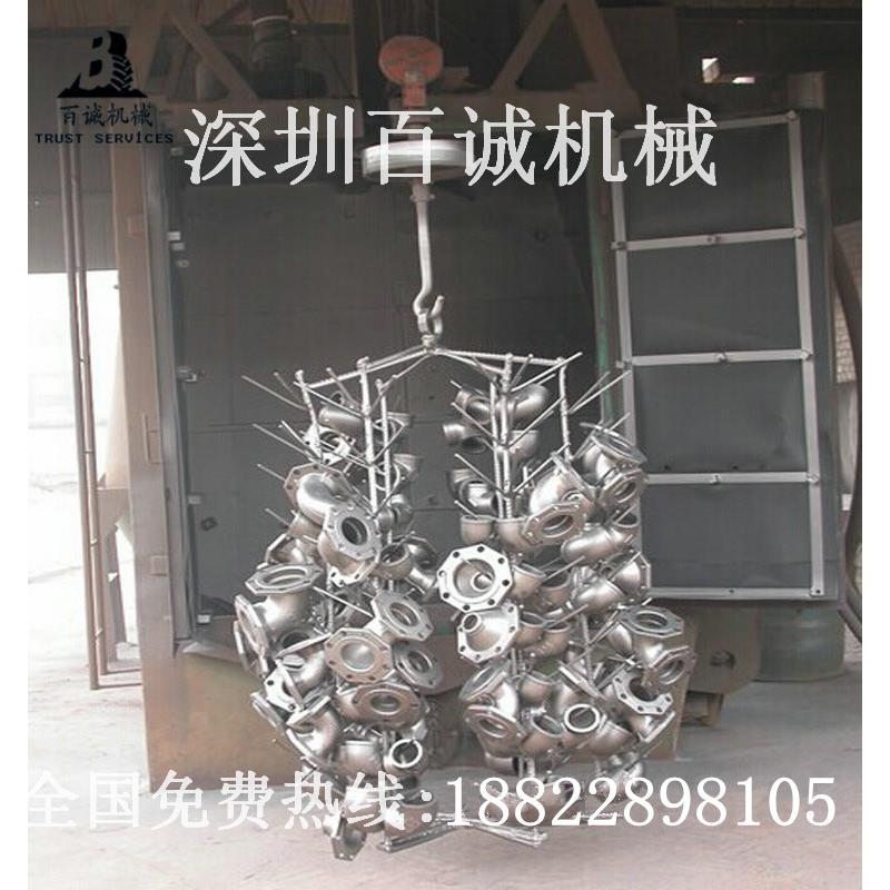 大型工件去氧化皮抛丸机除锈抛丸机吊钩式抛清理机抛丸机厂家