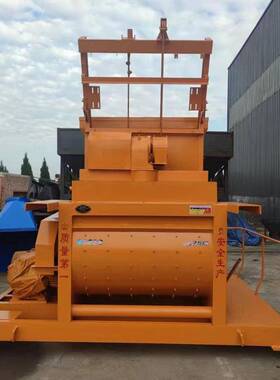js100/1500建筑用卧式0搅拌机双混凝土搅拌机程工站强轴制搅JS500