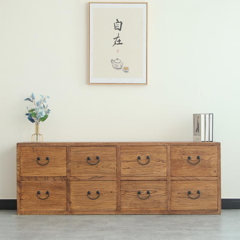 老木斗柜榆实木木五斗柜斗12942322柜九斗柜客厅六储物柜卧室抽榆