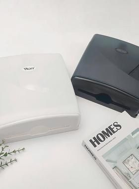 现代简约风擦手纸架挂壁式打纸孔抽直纸架厨房卫生OUG间巾架厂家