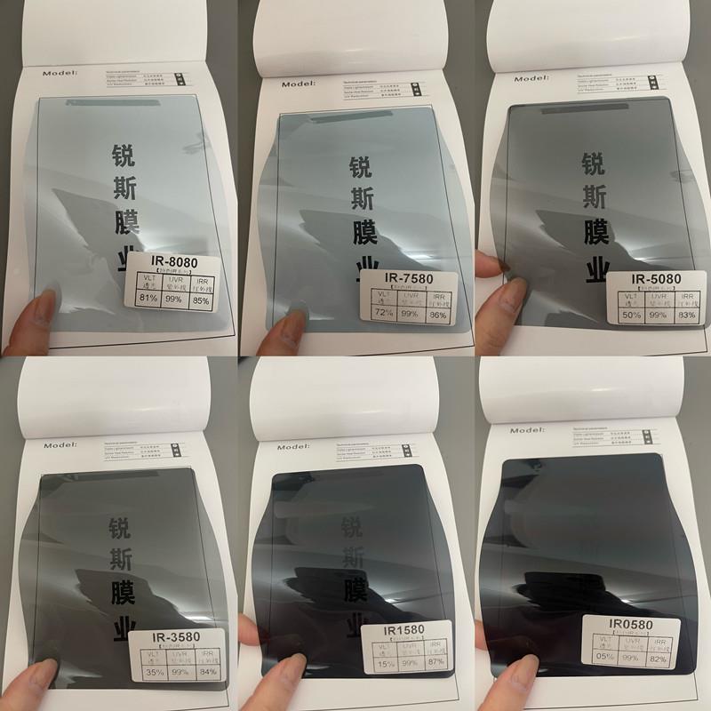 高车隔热太阳膜全车玻汽璃膜前档侧挡后档窗膜665隔热天玻璃膜