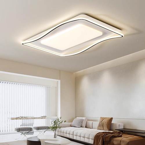 客厅顶灯奶吸油风客厅YEX主灯卧装室灯中山灯具餐套简约家灯饰全