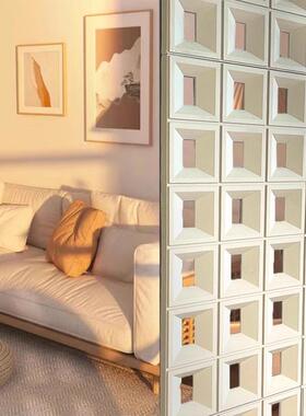 pu水泥构件空心JCF砖单款双面隔断九宫格砖红轻网质艺术装饰600*1