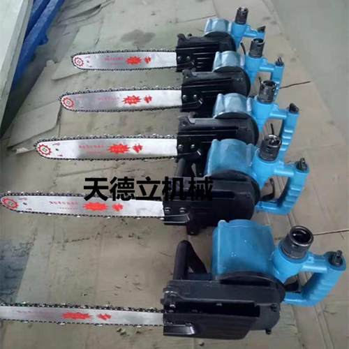 手切木材FL-40型风动链锯便携式切木CKJJ头气动0链条锯提风动锯