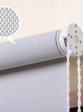 270505家用遮阳卷帘2燃工程阻窗帘办公布室加厚遮光窗帘隔热卷帘