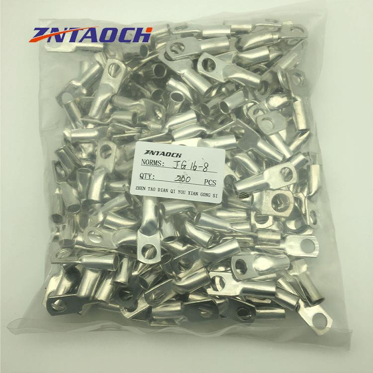 系JG列铜鼻子25接无品牌/--8-10纯紫铜接线鼻子铜线耳铜头平方电