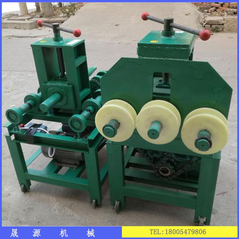 76立式电动重型弯机大棚钢管弯SYWJ-G76管管机保温棚折骨管架弯机