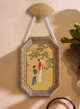 汉宫春晓图》古法式中国风41707复客厅装画新饰中式书房《玄关中