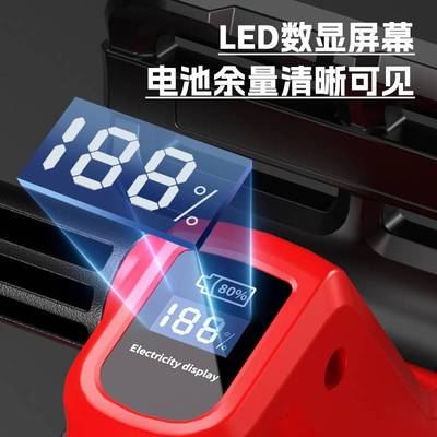 万牛锂电锯户外园林电锯家用锯树伐木锯充电式单手锯无刷电动链锯