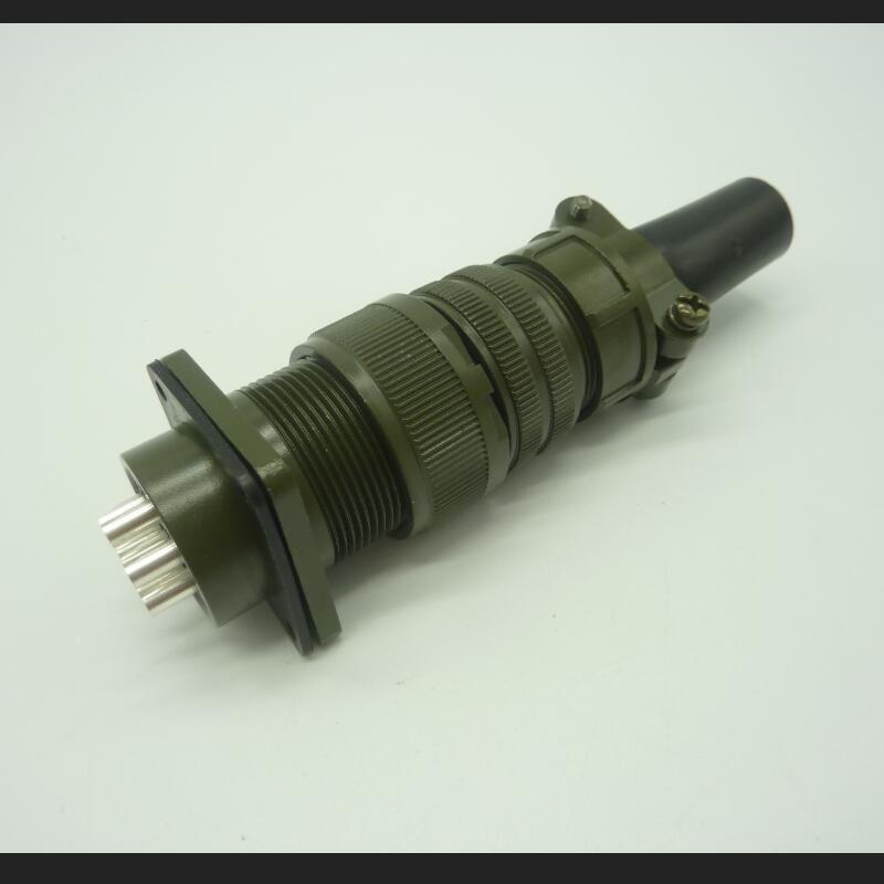 S5015系M列MS3106A母20-15P连接公器头座对接7P防水536航空插头