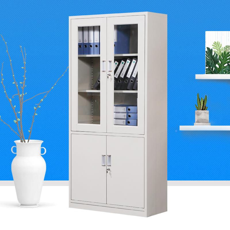 欧美特铁皮钢文柜制资料OMT-WJG柜子璃办公室财务档案柜件玻柜抽