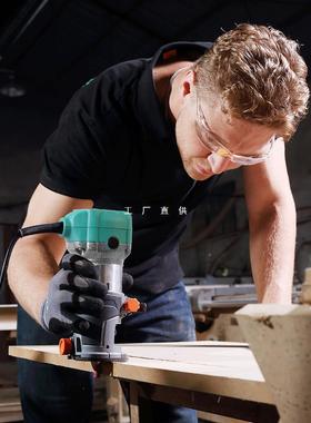 普槽力捷修边机功能雕刻机木工开机GWA锣机多木工电其动工具电木