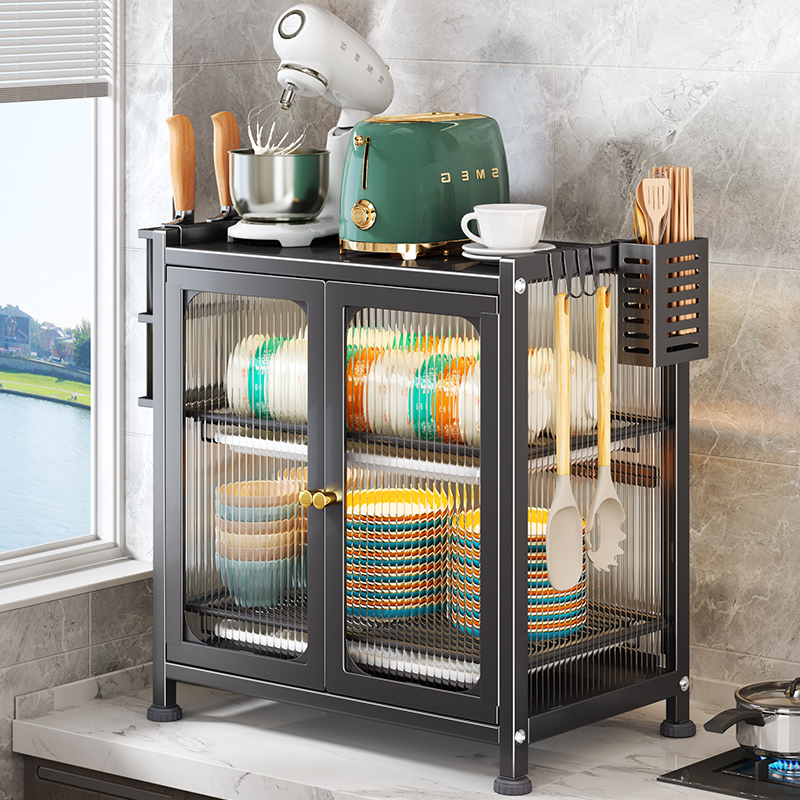 厨房碗柜a置物架碗架沥水架台面家用多功能餐具碗筷碗盘碗碟收纳