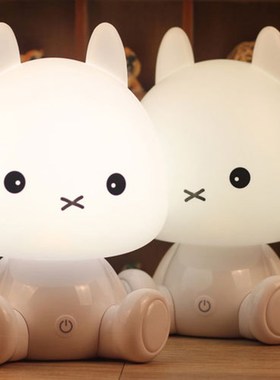 86115精灵兔可爱台灯灯 装饰 创意装饰房间R的灯装饰房间的灯代