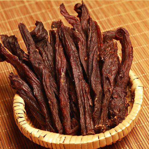 (超干) 正宗内蒙古风干牛肉干灌装 250g/罐 两个口味可选