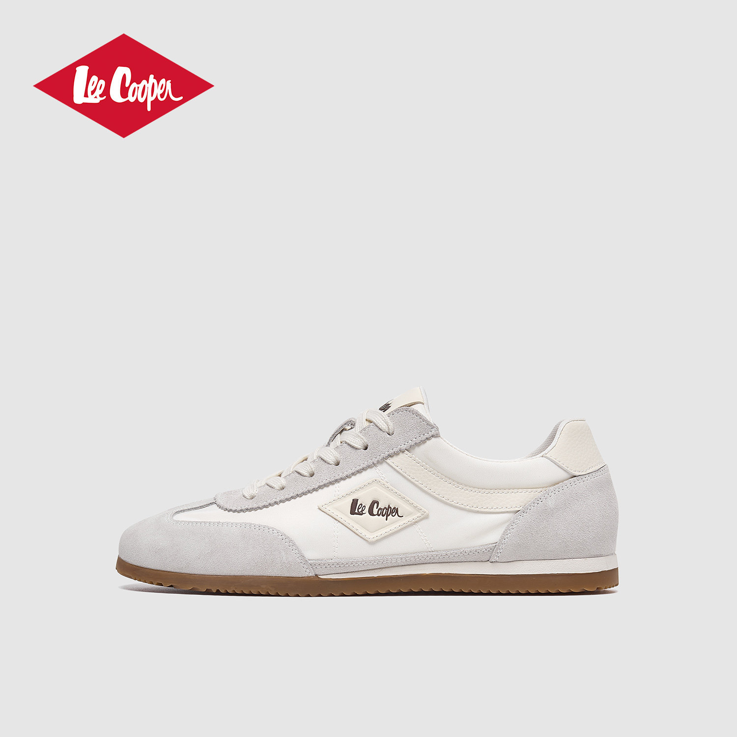 Lee Cooper德训鞋男2026秋季新款时尚撞色低帮轻便休闲运动阿甘鞋