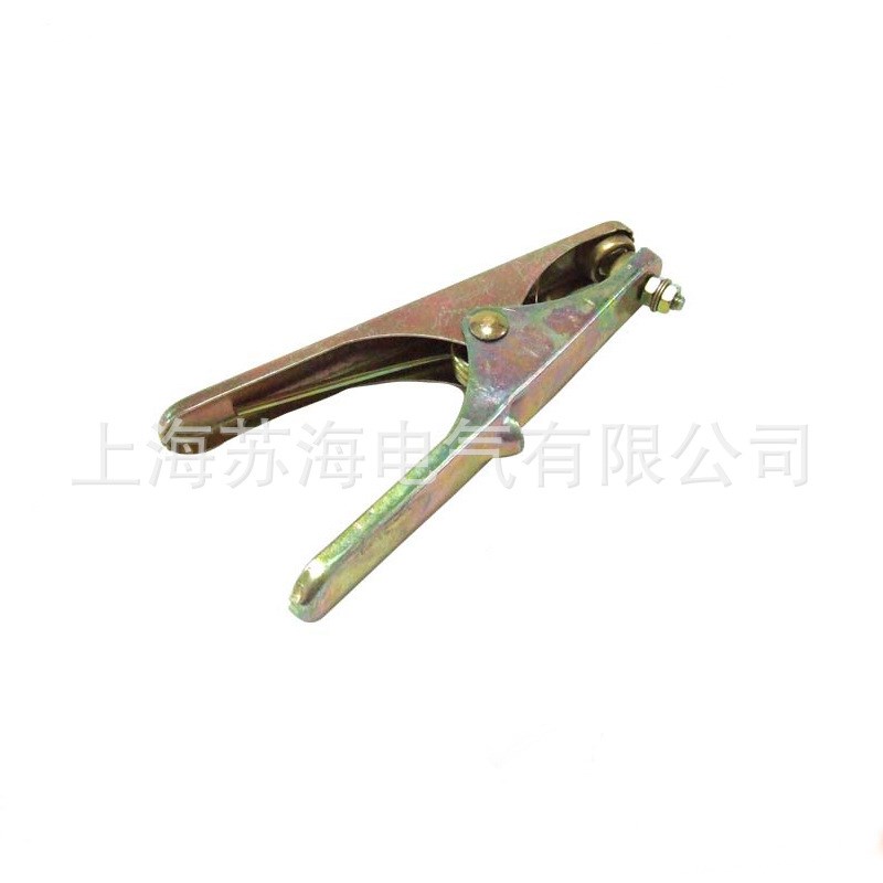 300A/500A/600A大电流接地钳 纯铜织带1000A不锈钢测试钳铁钳夹子