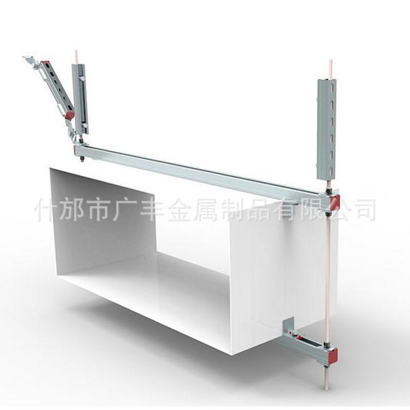 630角铁法兰风管除尘复合镀锌不锈钢通风管道双侧风管抗震支架