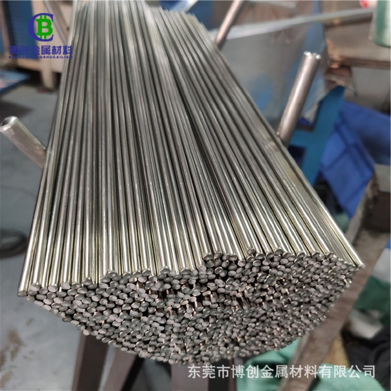 304不锈钢线调直细金属棒毛细钢棒直条201小圆棒刚条调直切短加工