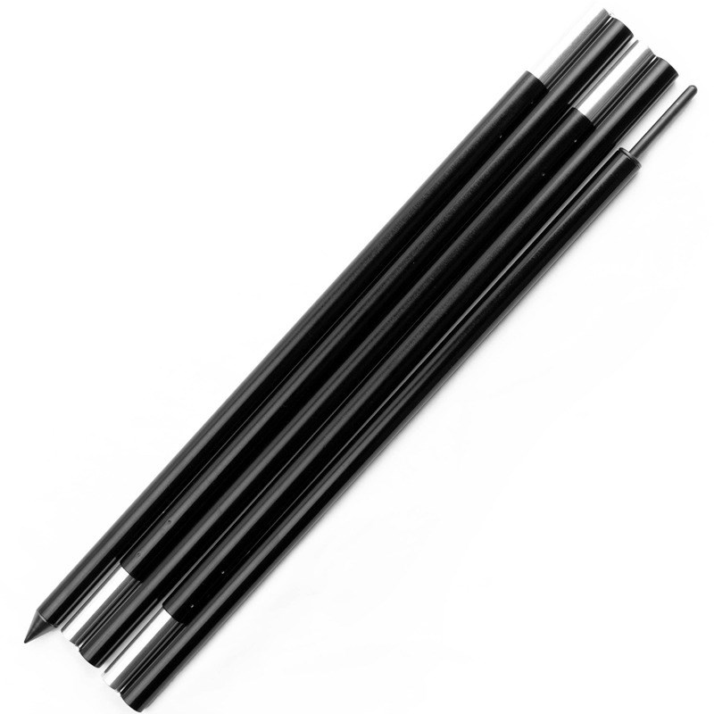 三峰出 加粗杆子 专业5节铝合金天幕杆露营帐篷门厅支撑杆 凉棚杆