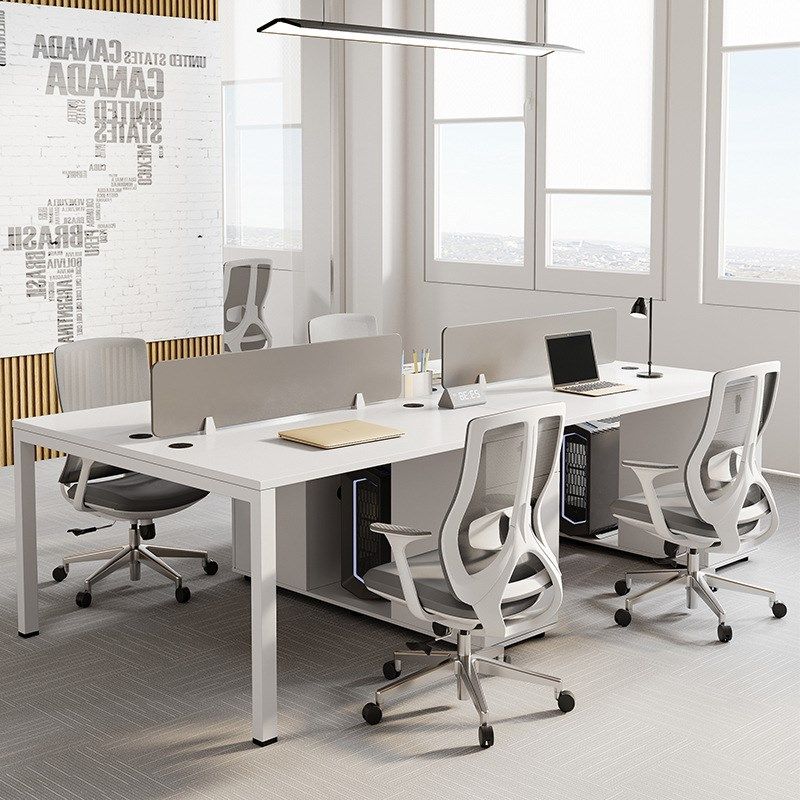 职员桌办公桌椅组合双四人位现代简约办公室员工桌多人坐卡位屏风,居家布艺,办公桌垫,淘宝优惠券,粉丝福利购,淘宝优惠卷