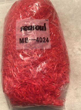 红色橡皮筋 橡皮圈 儿童捆头发皮筋 型号MB-4024 直径2CM