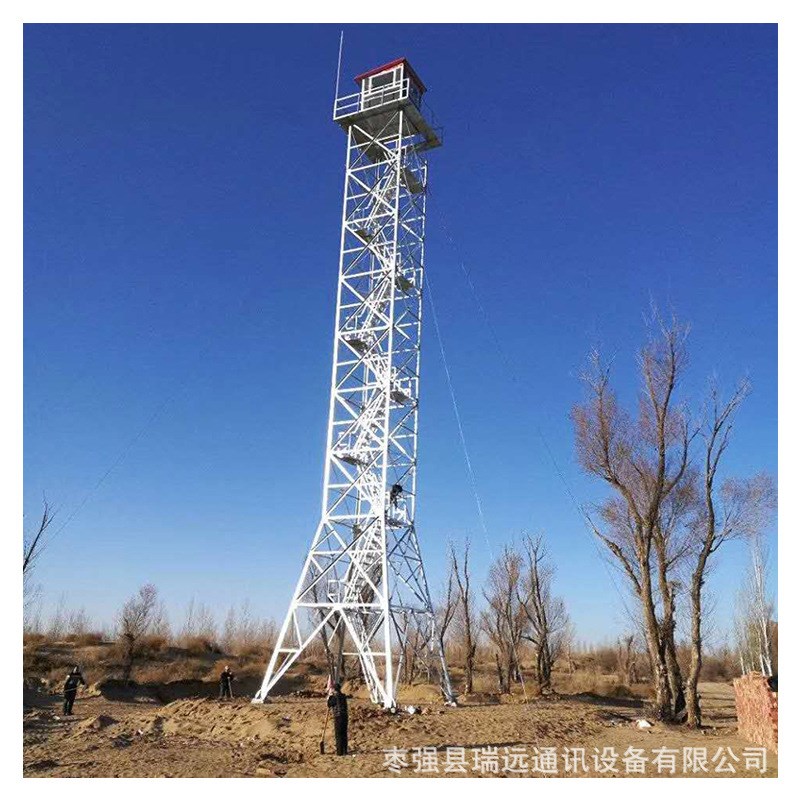 景观瞭望塔 森林草原瞭望塔钢结构瞭望塔 角钢瞭望塔