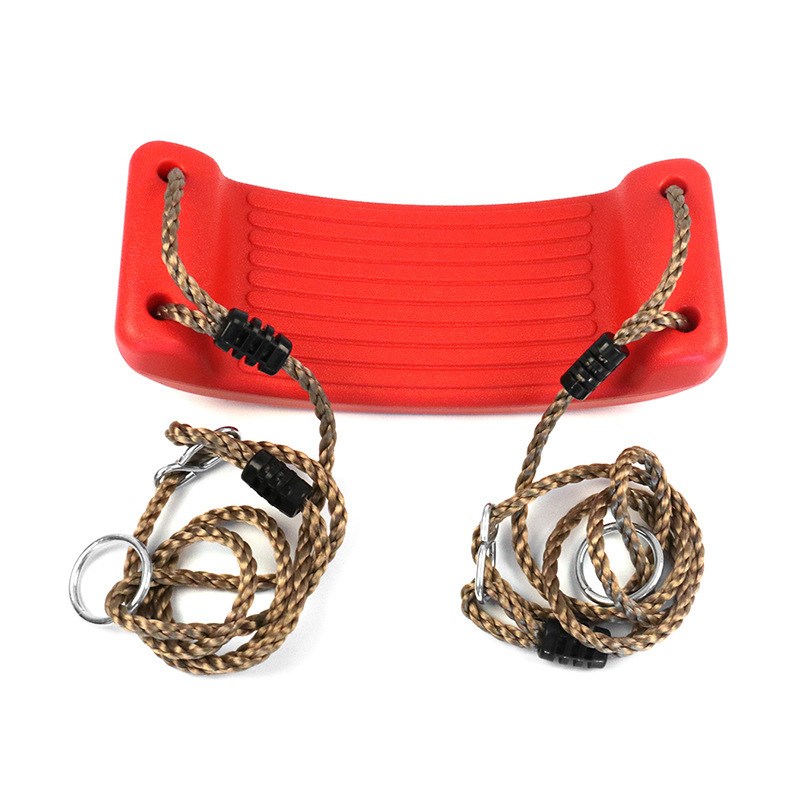 秋千室外室内儿童家用庭院户外挂单杠荡秋千小孩弯板吊绳运动坐板