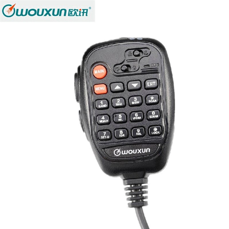 欧讯kg-uv920riii 无线电对讲机 车载电台话筒 手持话咪 外接唛
