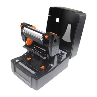 机 6403标签打印机铜板哑银热转印不干胶洗水唛条码 骆谱LT 6401