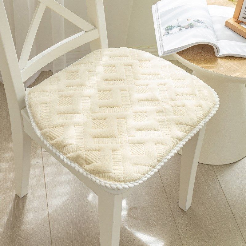 毛绒防滑四季凳子垫简约欧式餐桌椅垫坐垫加厚家用屁垫椅子垫座垫,居家布艺,椅垫,淘宝优惠券,粉丝福利购,淘宝优惠卷