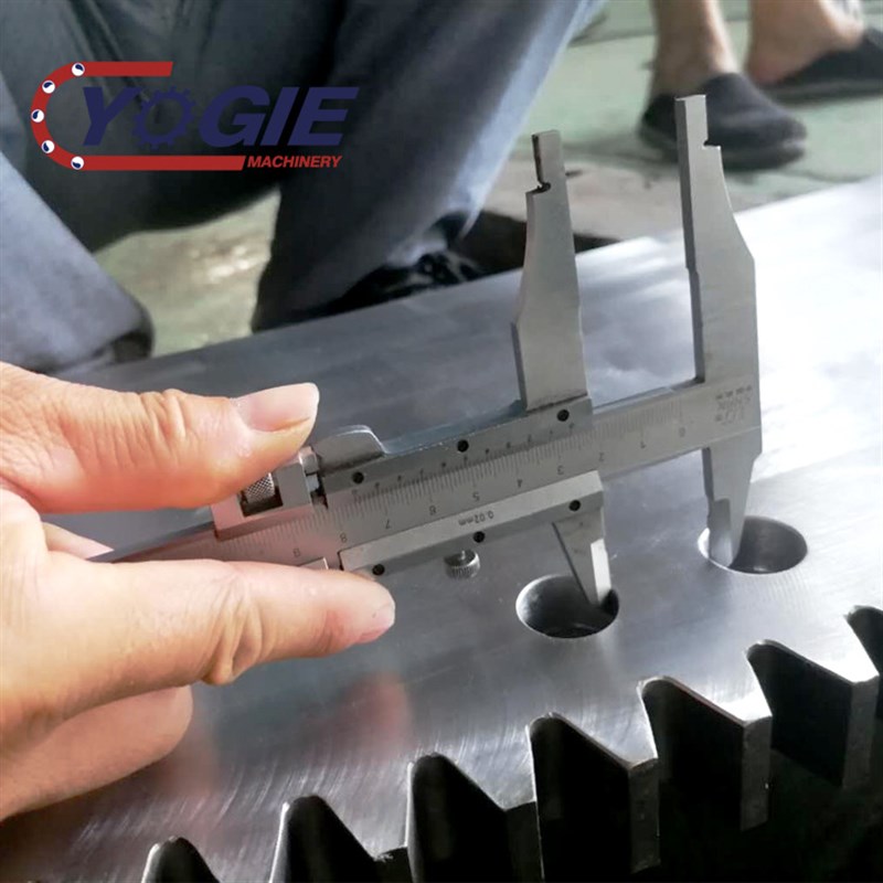 河南来图制造大齿轮齿条矿山机械设备齿条齿圈