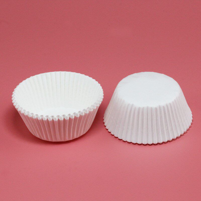 一次性白色防油蛋糕纸杯 雪媚娘纸托 马芬纸杯纸托 约1000个/件