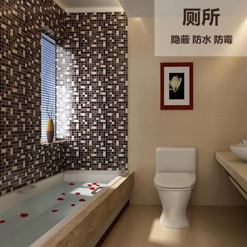 铝合金百叶窗家用免打孔卧室浴帘遮室升降生卷帘卫间防水办公0002