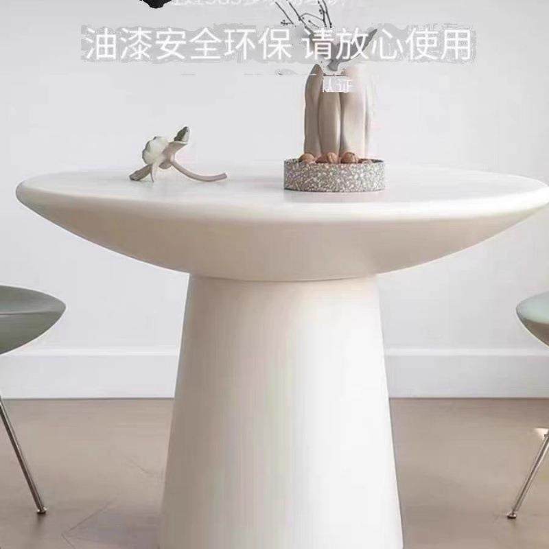简约茶几厅圆桌个烤漆性玻钢璃复古圆ZMI形客蘑菇桌大象腿椅子,电子元器件市场,其它元器件,淘宝优惠券,粉丝福利购,淘宝优惠卷