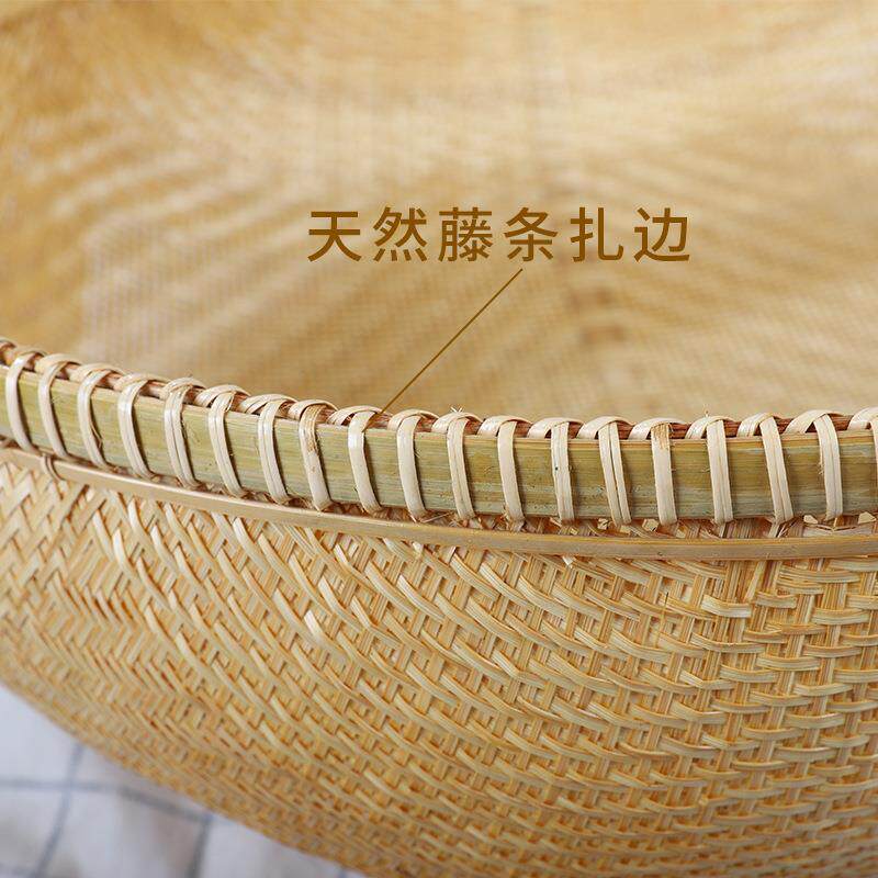 越南竹编桌罩大号T0269菜罩餐防苍蝇罩子式水果罩细孔菜罩饭中竹